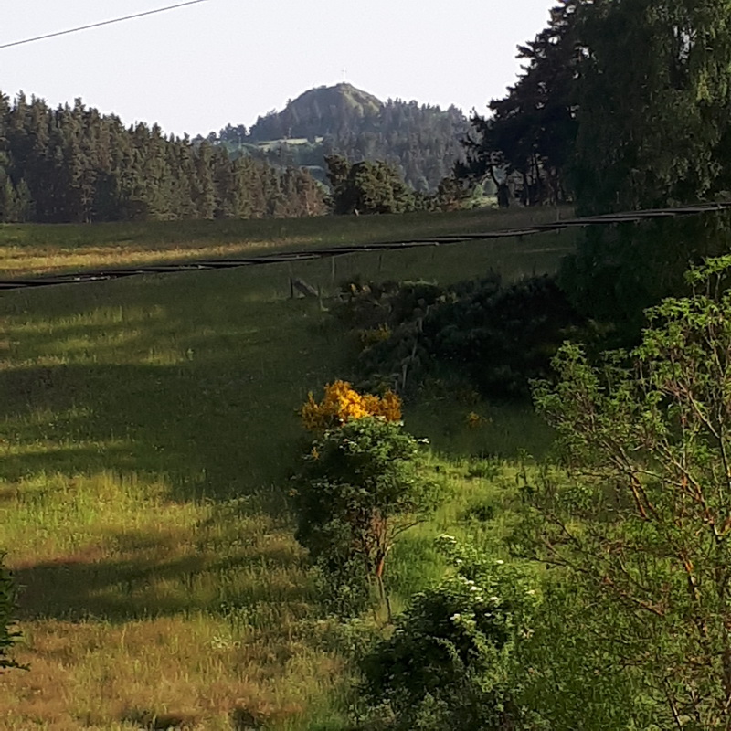 le roc de peyre depuis chambre sud étage